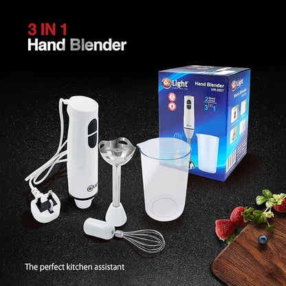 2 in 1 Hand Mixer  Stainless Steel Blades