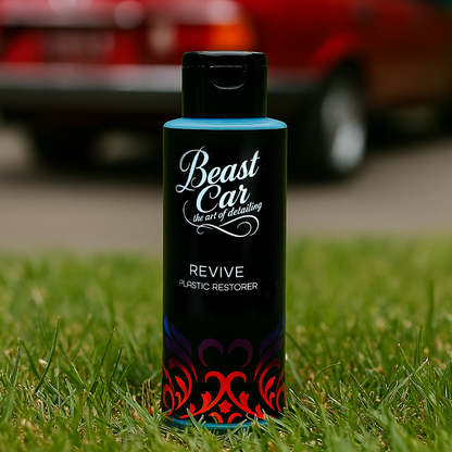 Plastic Restoring and Repairing Ceramic Coating 120ml + Quick Polish 120ml  مُرمِّم ومُصلِّح للبلاستيك، طلاء سيراميك 120 مل + مُلمِّع سريع 120 مل
