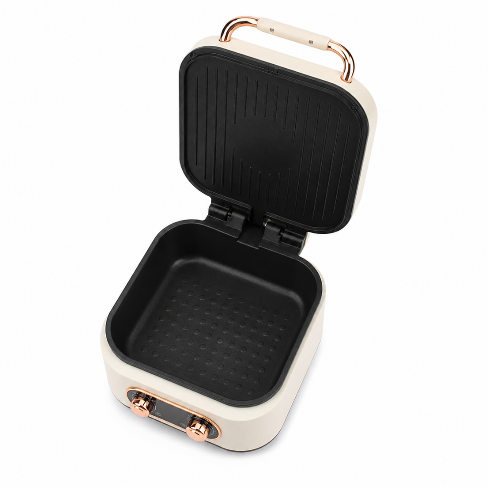 Electric Sandwich Maker & Panini Press Grill – Non-Stick Breakfast Maker
