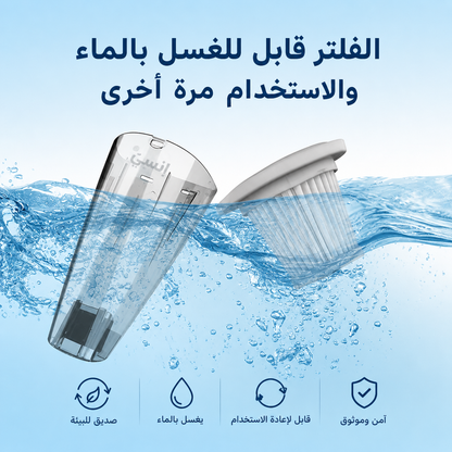 مكنسة كهربائية قوية لتنظيف الأثاث والزوايا والسيارة